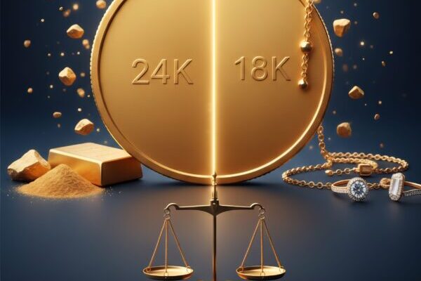 تفاوت طلای 18 عیار با 24 عیار